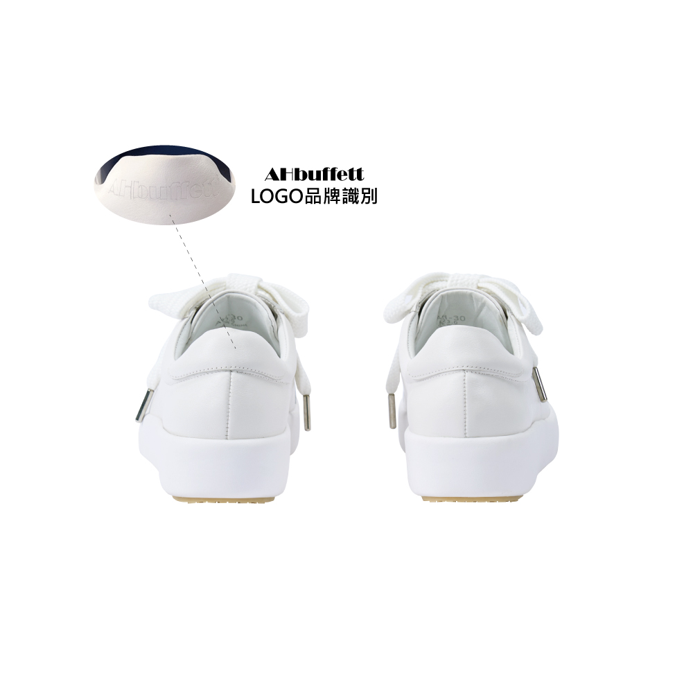 厚底牛皮防滑雲朵鞋